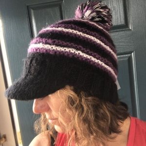 Screamer winter hat -purple
